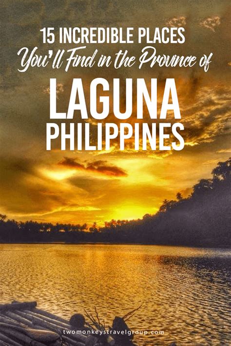 laguna towns|15 Incredible Places You'll Find in the Province of .